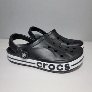 Crocs Bayaband Black Clog Unisex 9W/7M